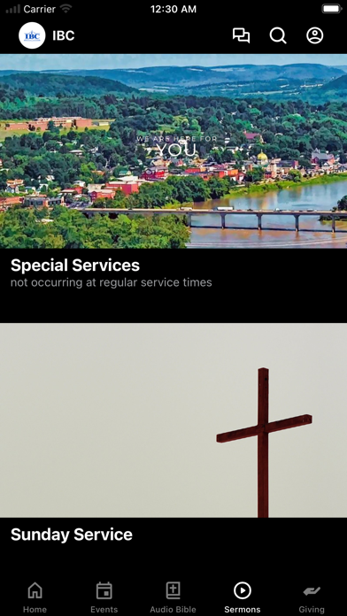 Independent Baptist Church App Screenshot