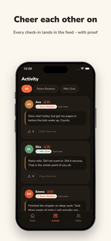 Tribe: Habit Accountability screenshot