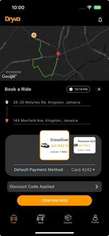 Dryva 2.0 screenshot