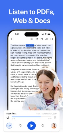 Text to Speech․ iPhone screenshot