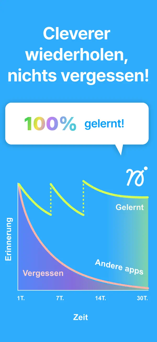 Noji: Karteikarten Lernen iPhone App Screenshot 3 – Bildung