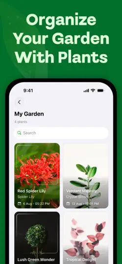 Screenshot von Plant Identifier - Plants AI auf dem iPhone 4
