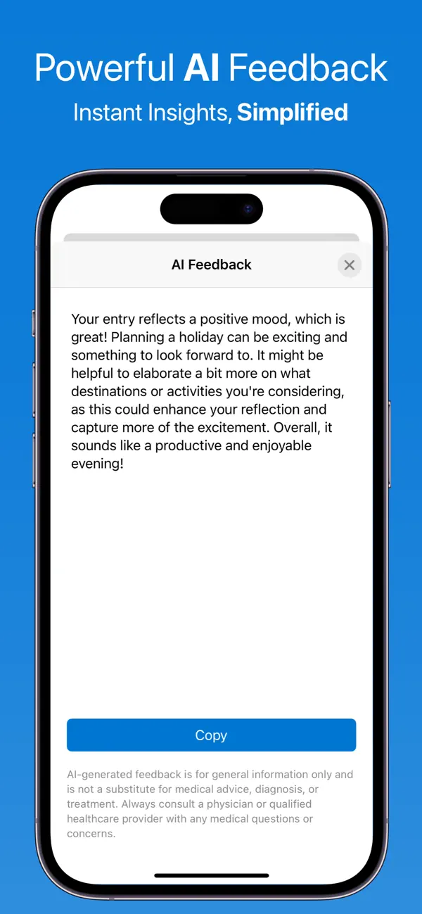 Screenshot #3 pour Humeur Mood TDAH Feeltracker