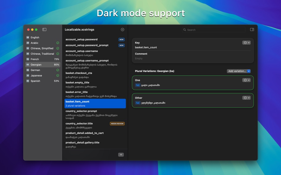 #9. Localizr (macOS) 게시자: Stephen Anthony