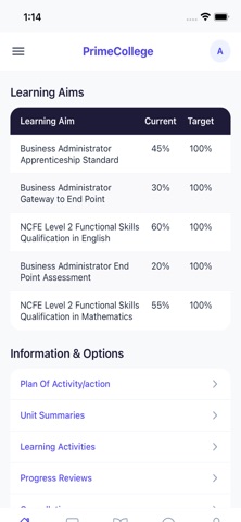 PrimeCollege screenshot