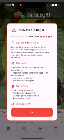 Tomato Disease Diagnosis screenshot
