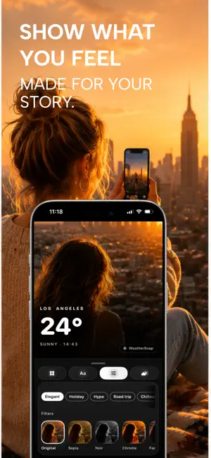 WeatherSnap – Holiday Photo screenshot 3