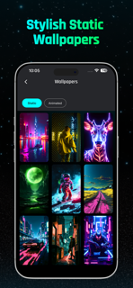 Digital Neon Night Clock screenshot 3