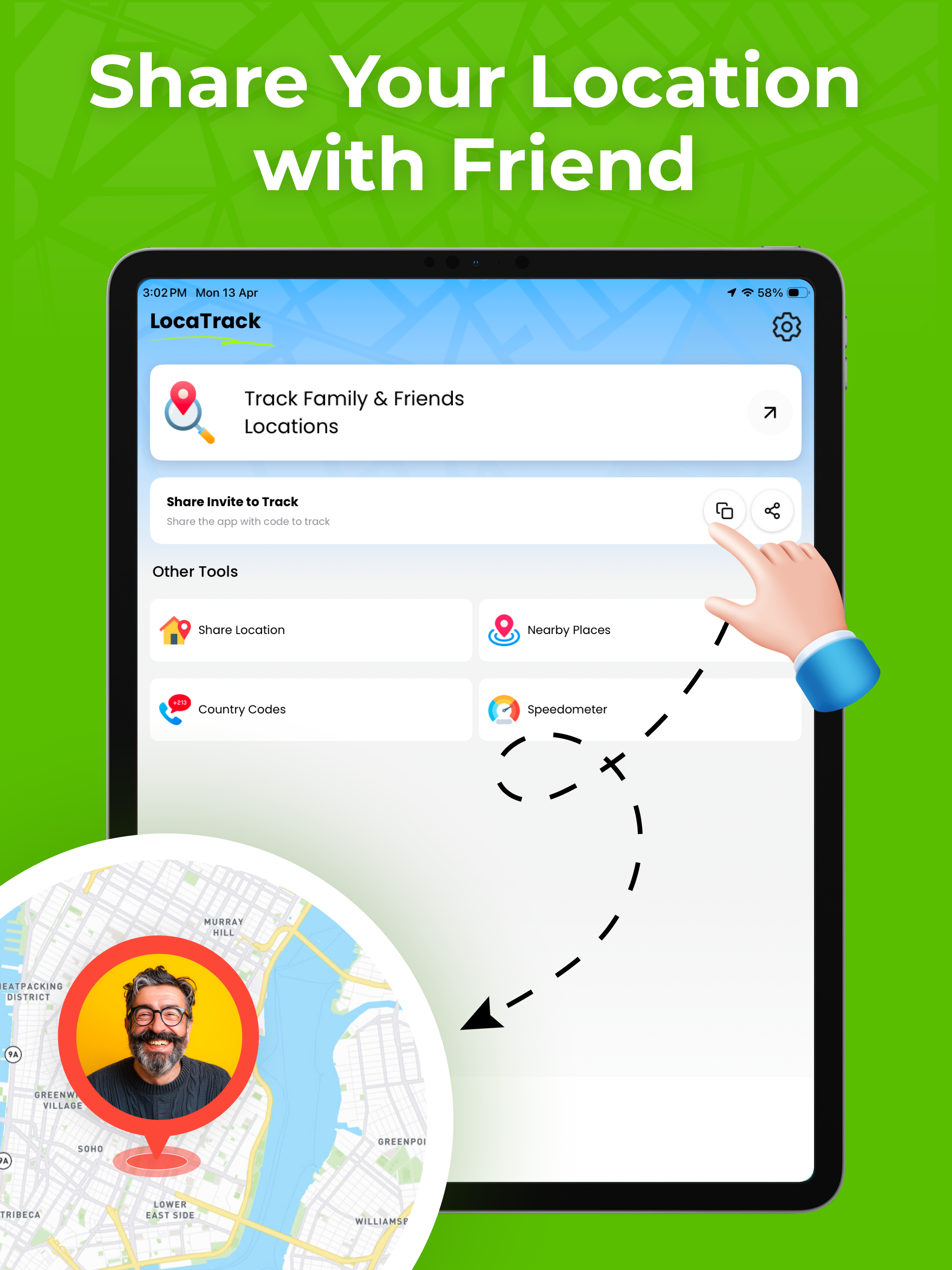 Locator: My Family & Friend