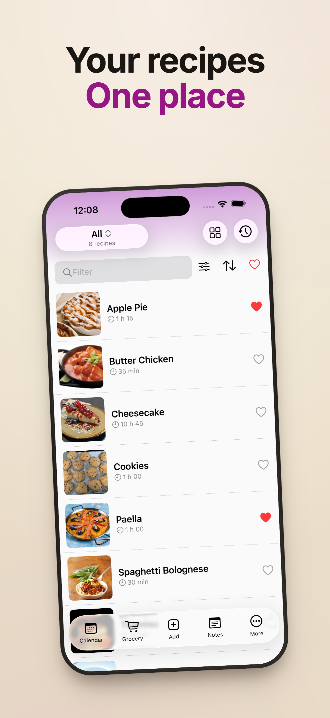 My Recipe Box: Cookbook & Menu