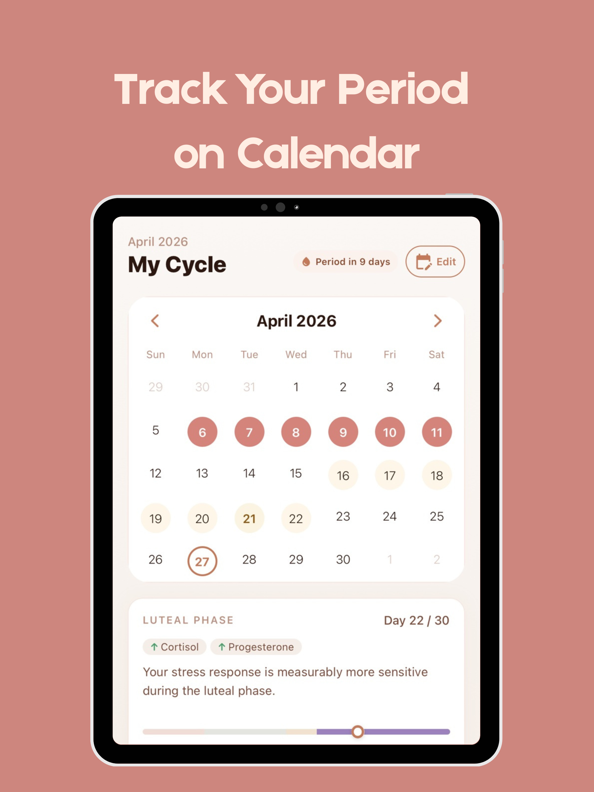 Mozi: Period & Fertility screenshot 12