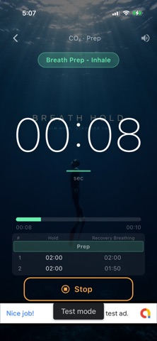 Breath Hold - FreeDive screenshot