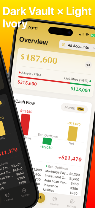 AssetMe: Net Worth Tracker Screenshot 2 of 7