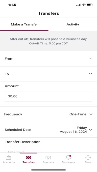 Lena State Bank Mobile Banking Screenshot