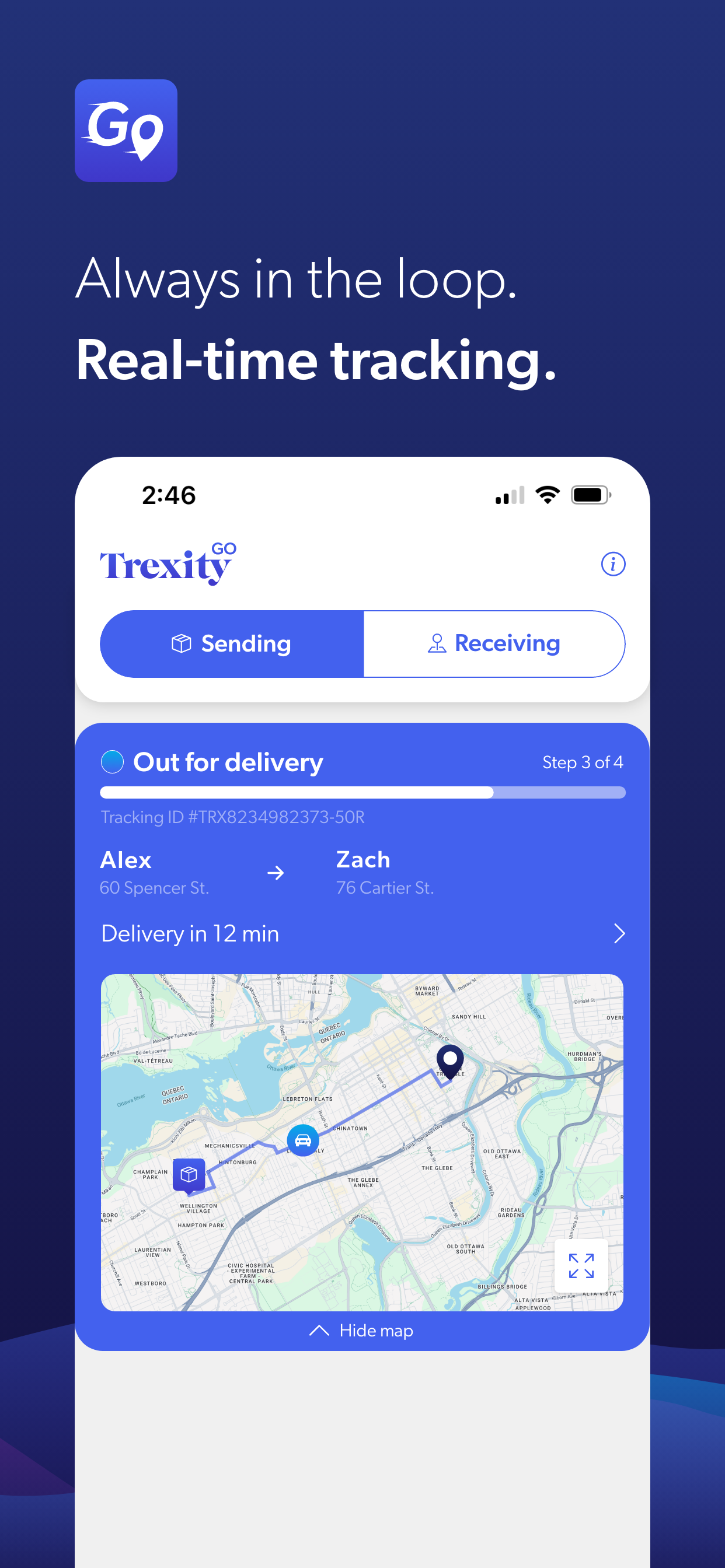 Trexity GO - Local Delivery