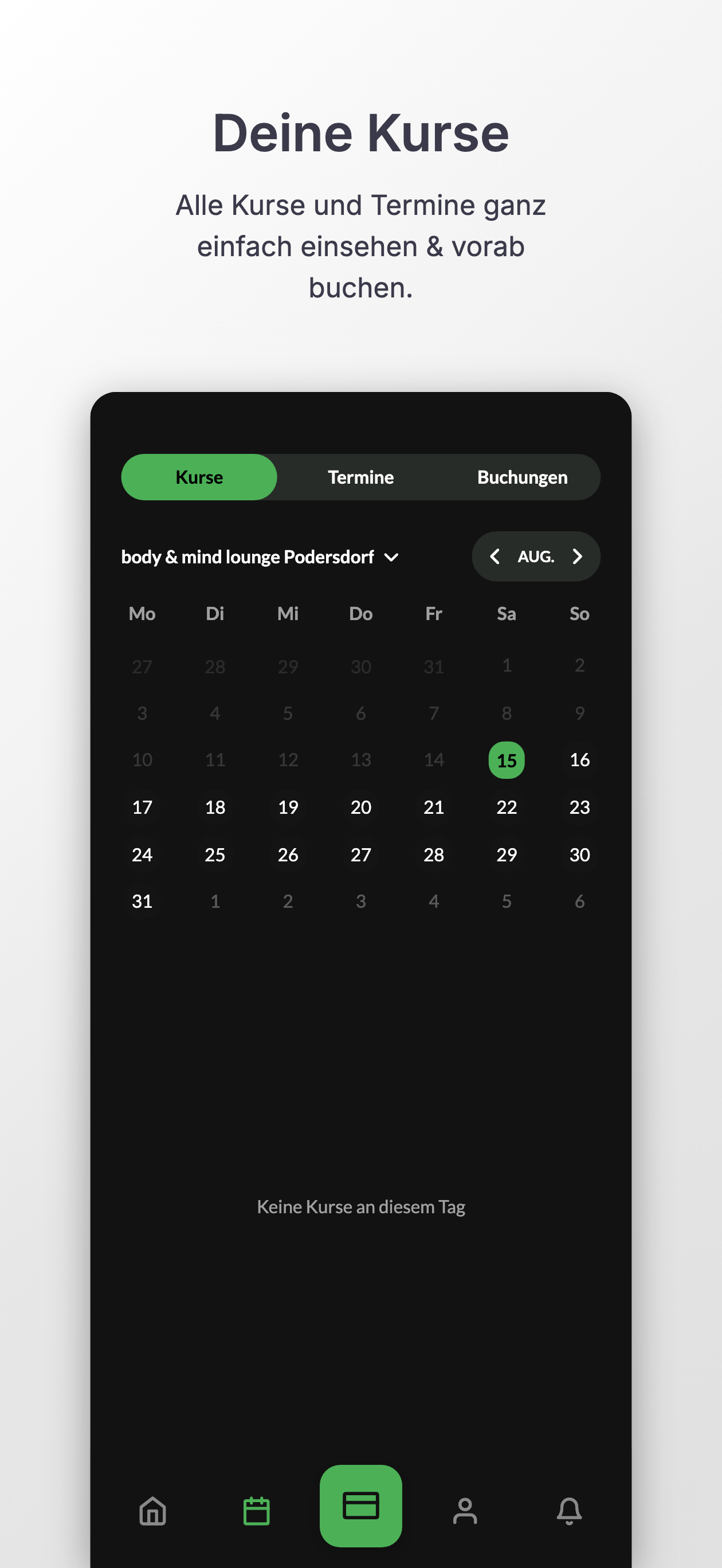 body & mind lounge screenshot 3