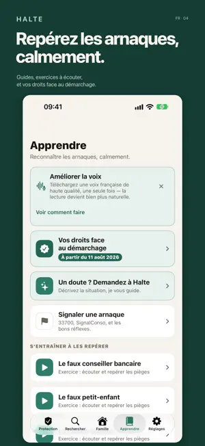 Halte : bloqueur d'appels screenshot 4