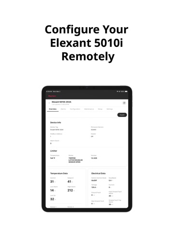 Elexant Connect iPad screenshot 1