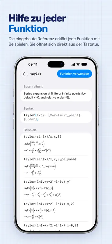 PocketCAS Mathematik-Rechner screenshot 10 of 10