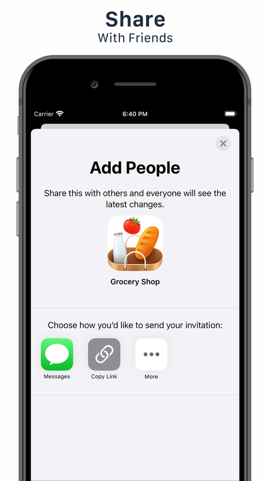 #6. Grocery Shopping List: To Shop (iOS) 由: Bogdan Chornobryvets