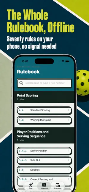 Kitchen: Pickleball Rules screenshot 4