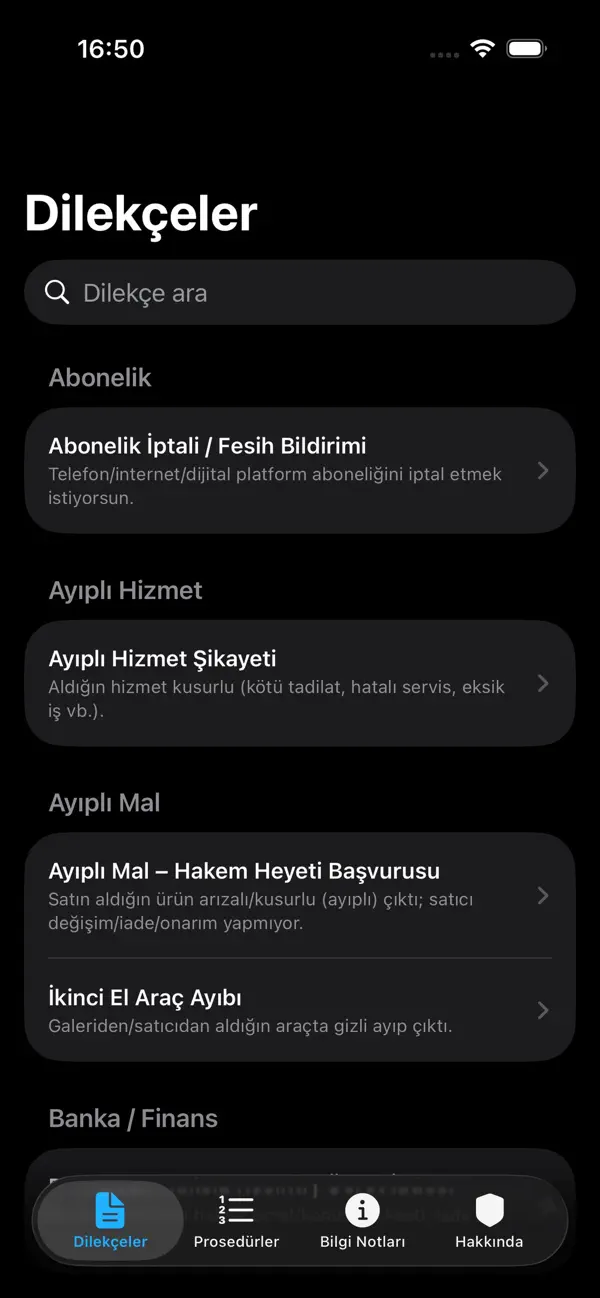Screenshot #2 pour Tüketici Rehberi