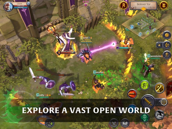Albion Online iPad app afbeelding 5