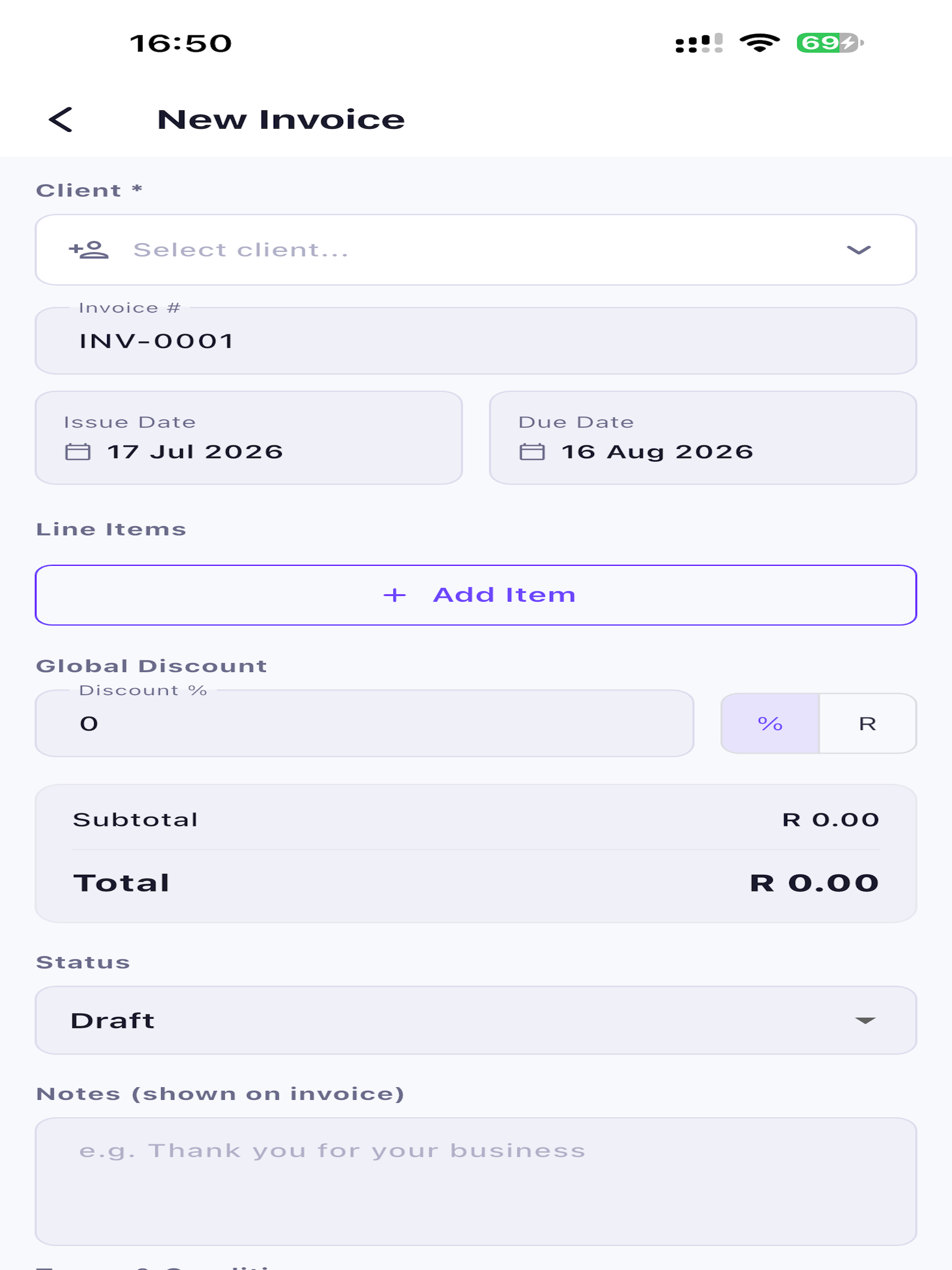 billiq Invoicing screenshot 12