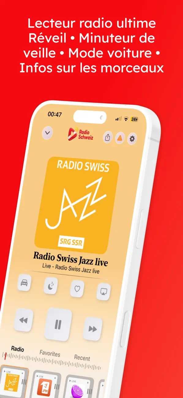 Screenshot #2 pour Radio Suisse - Schweiz Radio