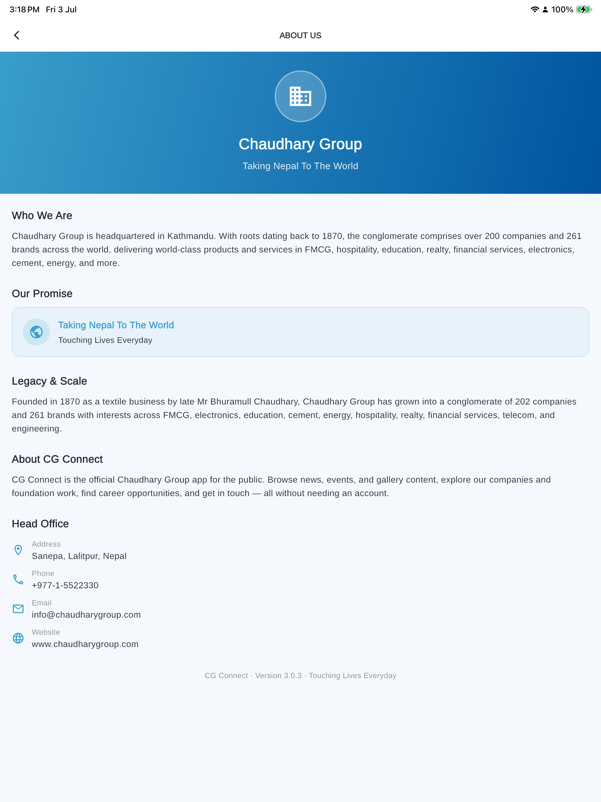CG Connect - Chaudhary Group screenshot 18