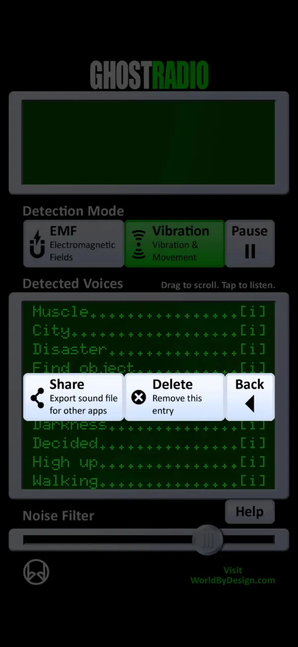 Screenshot #3 pour GhostRadio