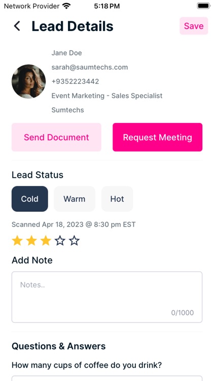 Eventcombo Lead Retrieval App