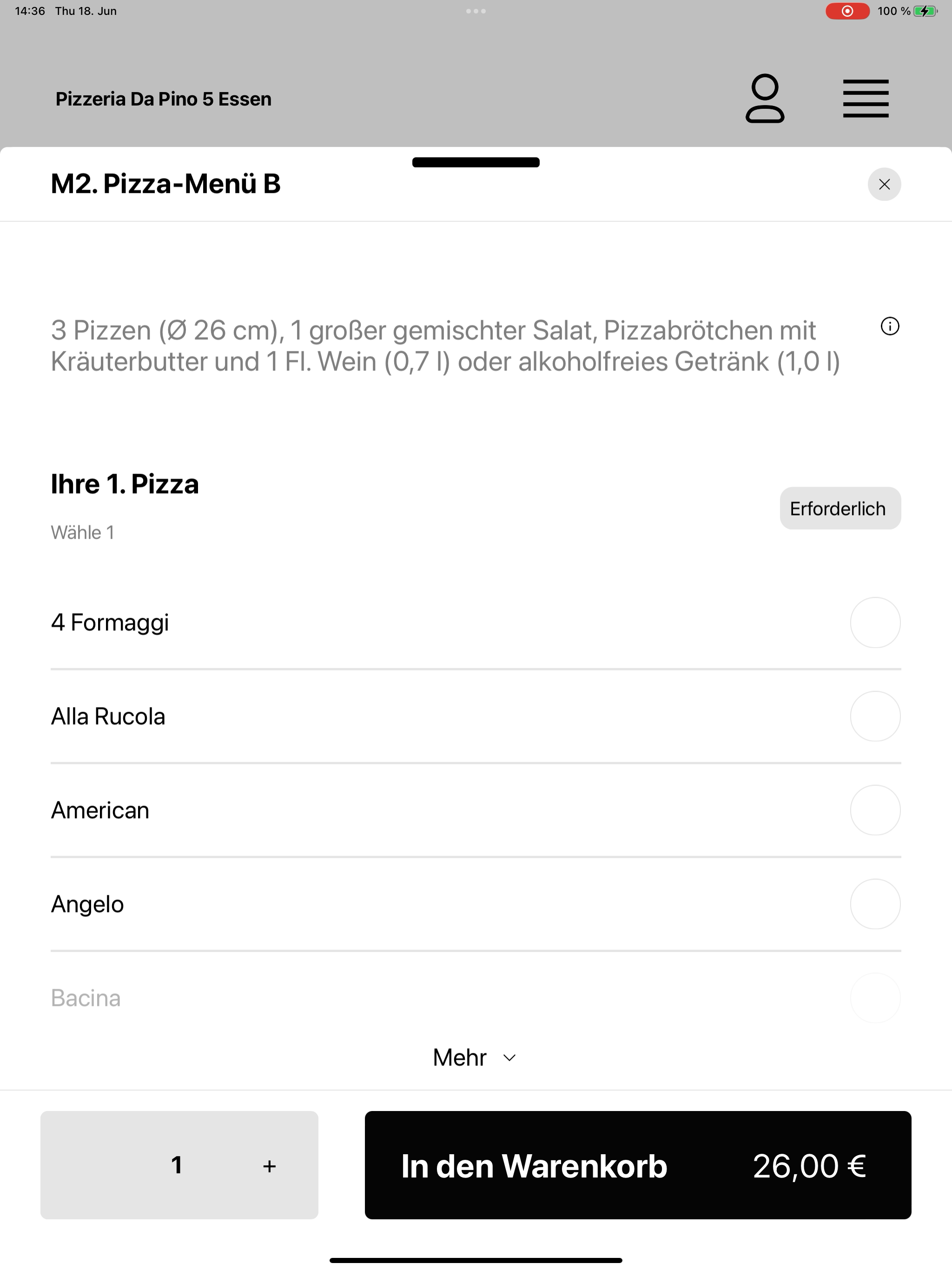 Pizzeria Da Pino 5 Essen screenshot 11