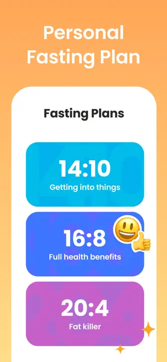 Fasting App: Screenshot 2 von 7