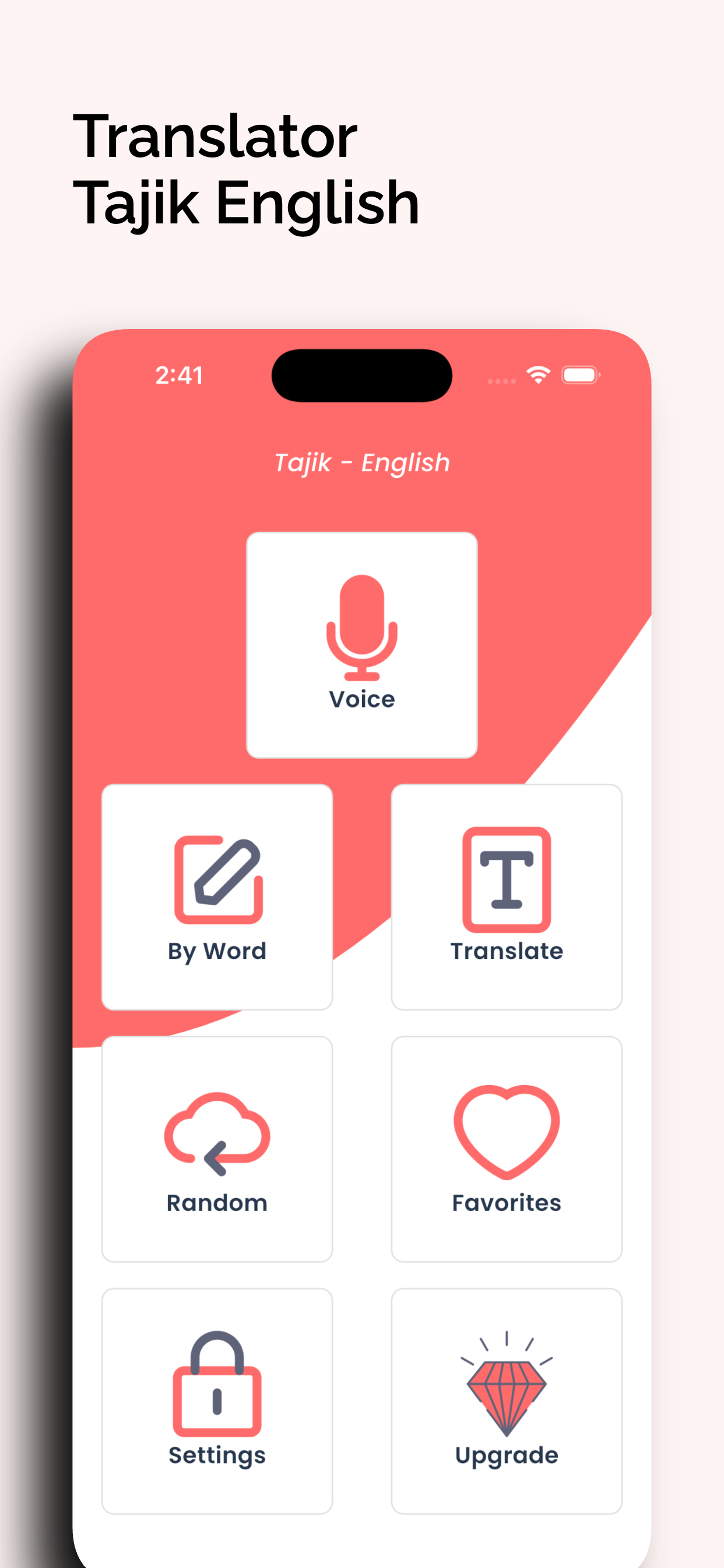 Tajik Translator Offline