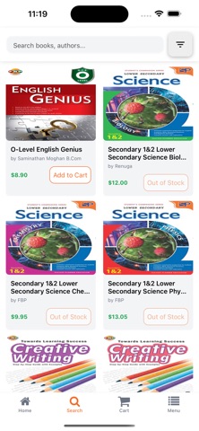 Fairfield Books iPhone screenshot