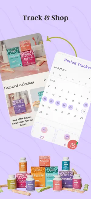Besti Period Tracker screenshot 2