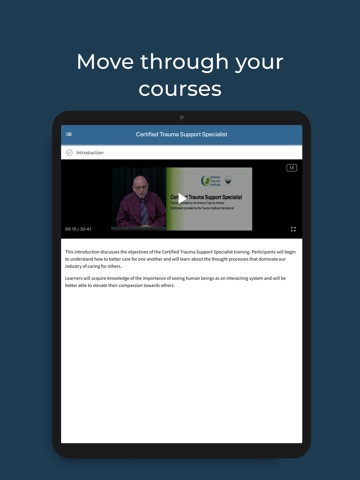 Arizona Trauma Institute iPad screenshot