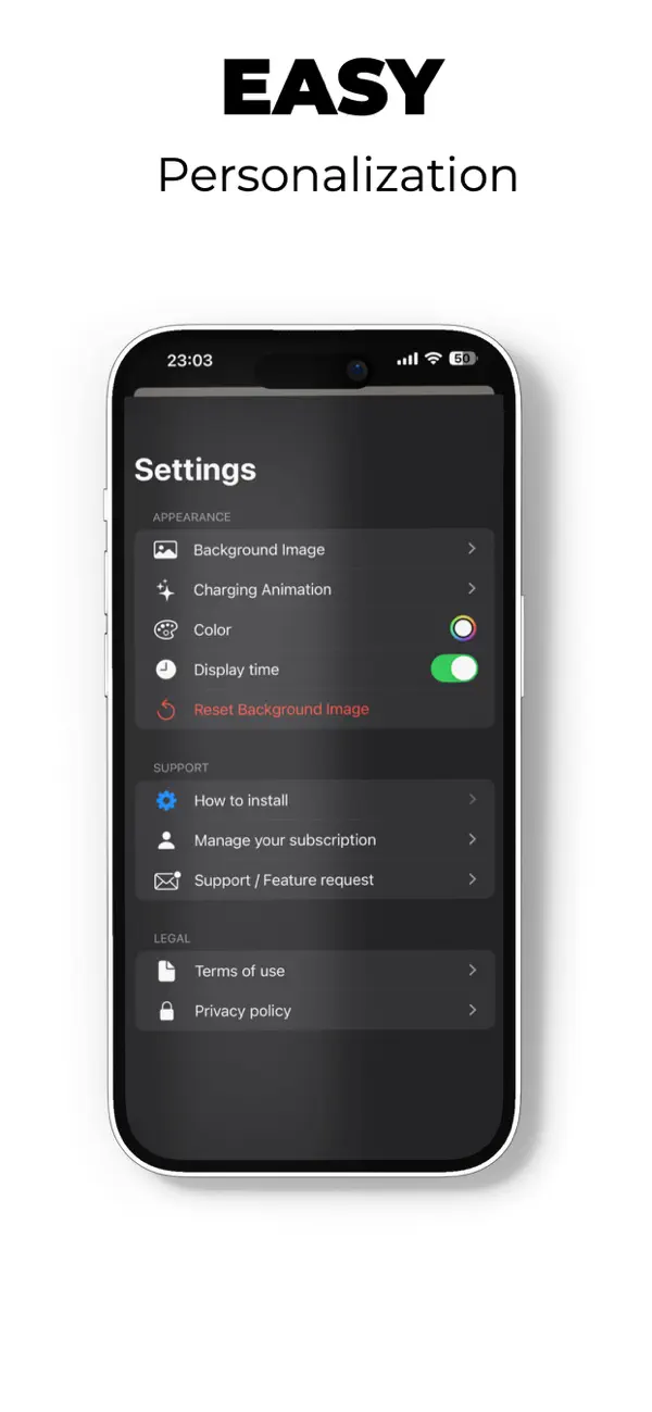 Screenshot #3 pour Charging Animation Wallpaper