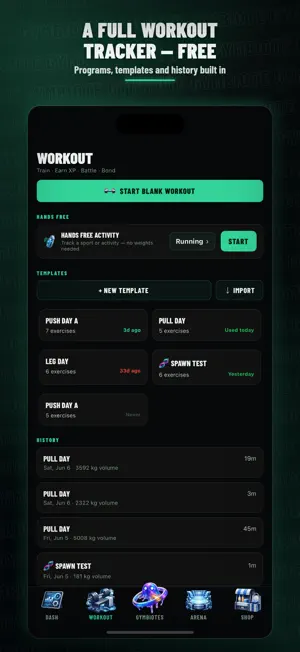 Gymbiote screenshot 3