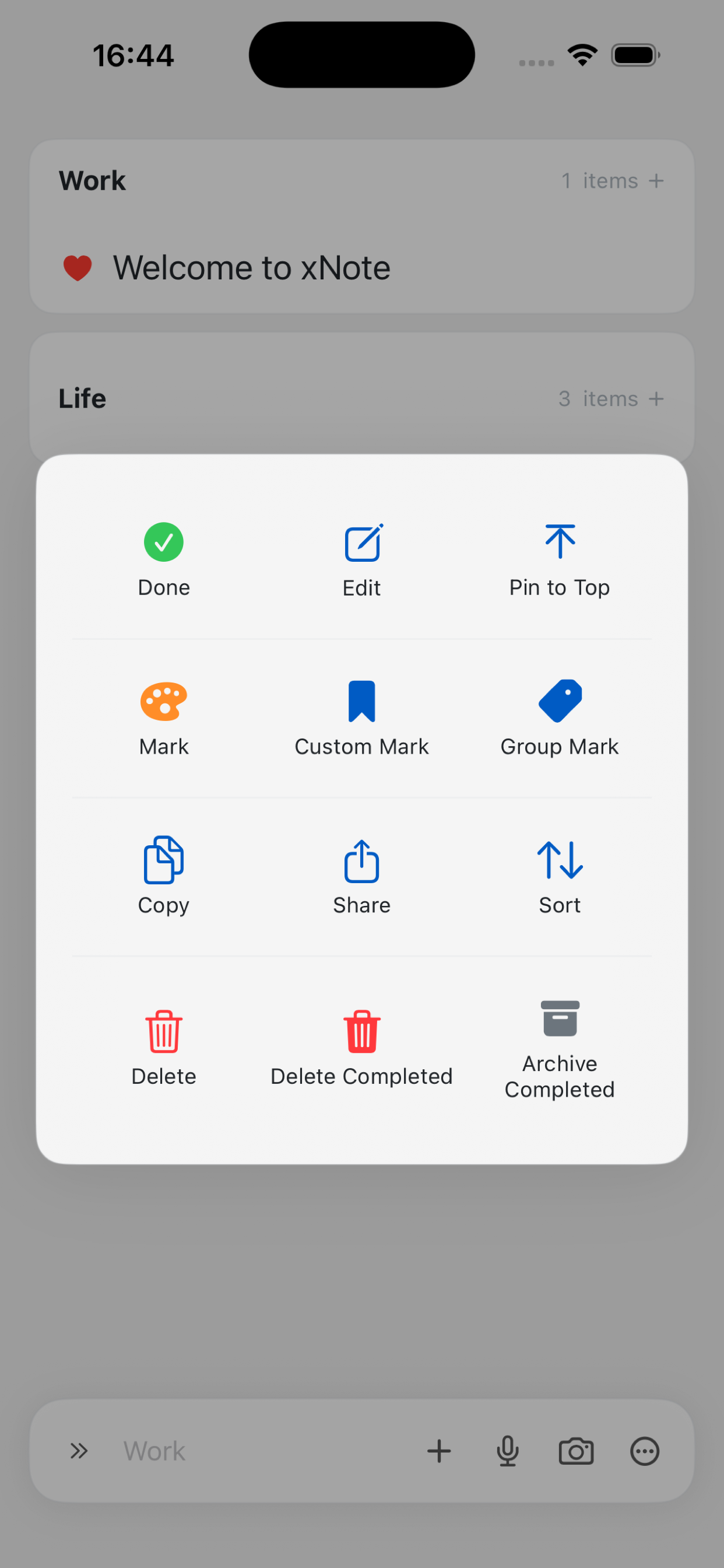 xNote - Todo List & Counter screenshot 4