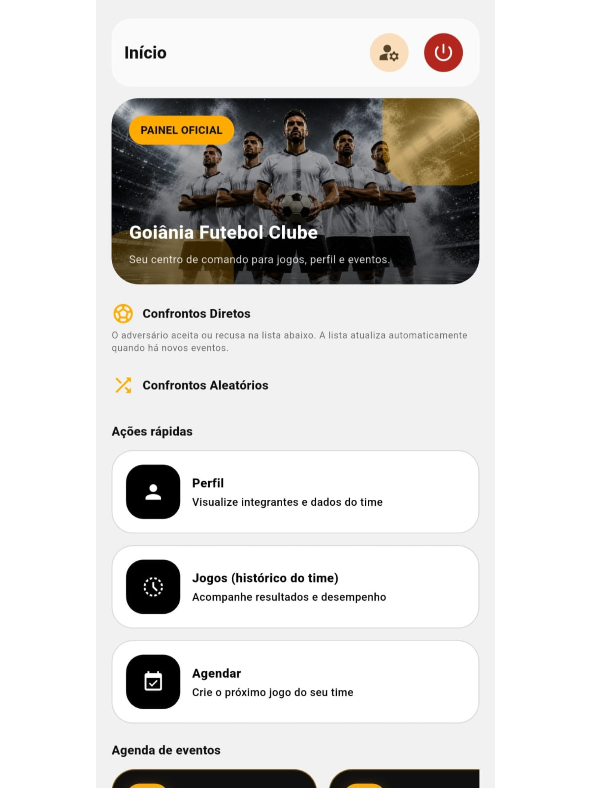 Hora do Jogo App screenshot 11