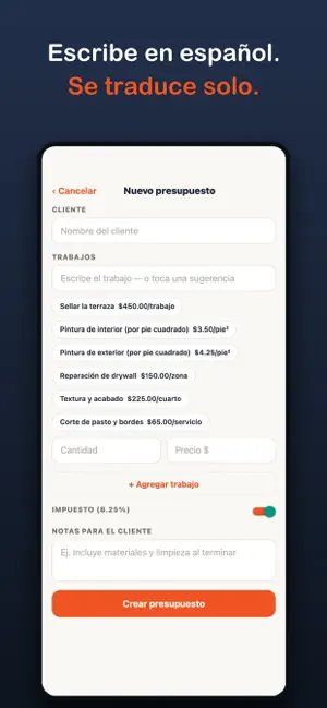 Oficio: Invoice & Estimate screenshot 2
