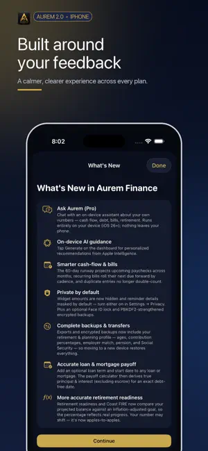 Aurem Finance screenshot 4