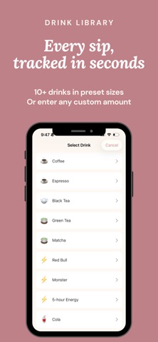 MyCaffLog - Caffeine Tracker screenshot