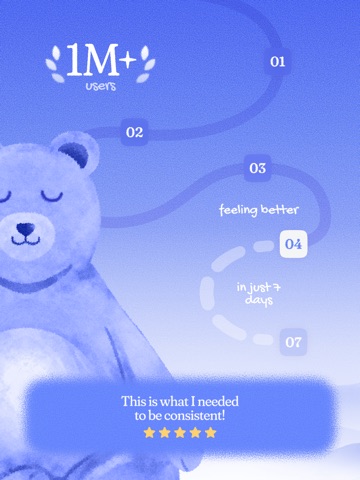 Serenity: Guided Meditation iPad screenshot