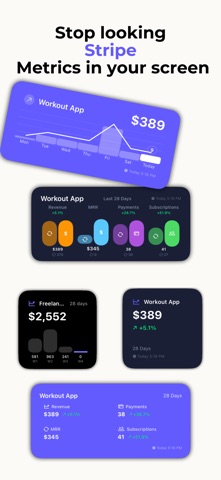 Launchly - Stripe Widget App Screenshot 1 of 4