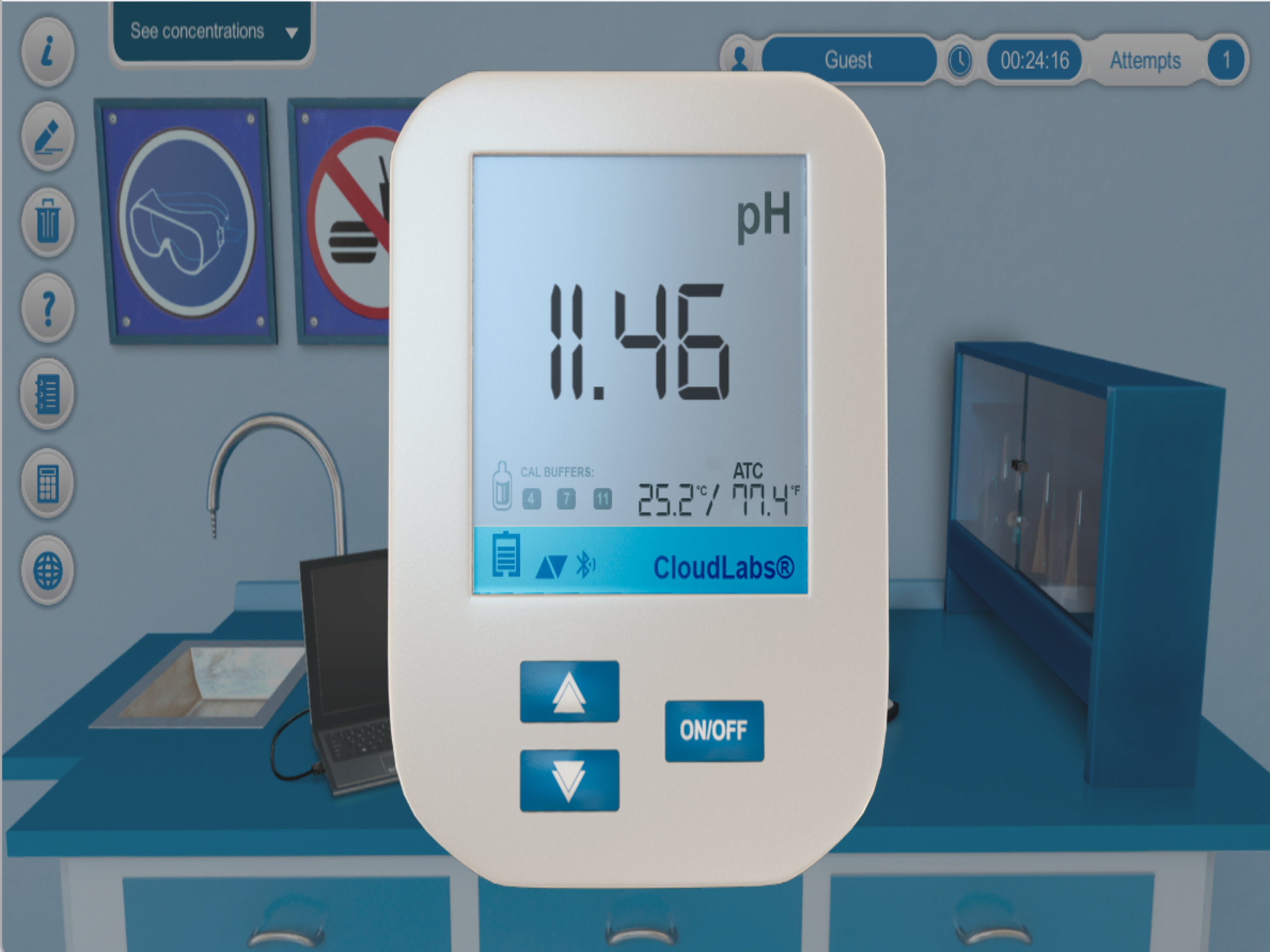 CloudLabs Logarithmic Function screenshot 5