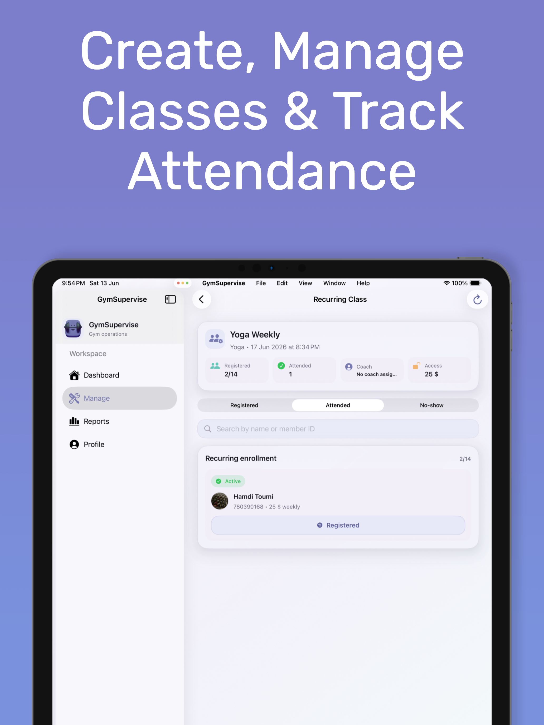 GymSupervise: Manage Your Gym screenshot 10