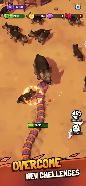 Desert Worm Idle RPG screenshot 4